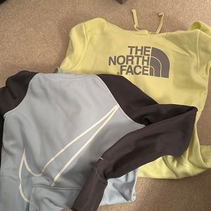 North Face & Nike hoodie bundle